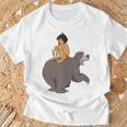 Disney The Jungle Book Mowgli And Baloo Chillin T-Shirt Gifts for Old Men Disney The Jungle Book Mowgli And Baloo Chillin T-Shirt Gifts for Old Men