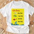 Dr Seuss One Fish Two Fish Book Cover T-Shirt Gifts for Old Men Dr Seuss One Fish Two Fish Book Cover T-Shirt Gifts for Old Men
