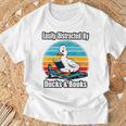 Ducks Books Lover Easily Distracted By Ducks & Books T-Shirt Gifts for Old Men Ducks Books Lover Easily Distracted By Ducks & Books T-Shirt Gifts for Old Men