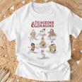 Dungeons & Dragons Textbook Players T-Shirt Gifts for Old Men