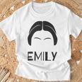 Emily Dickinson Book Lover Reading Shirt T-Shirt T-Shirt Gifts for Old Men
