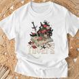 Enemies To Lovers Book Reader Roses Bookish Booktok Retro T-Shirt Gifts for Old Men Enemies To Lovers Book Reader Roses Bookish Booktok Retro T-Shirt Gifts for Old Men