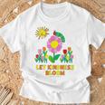 Eric Carle Let Kindness Bloom Flowers And Caterpillar Book T-Shirt Gifts for Old Men Eric Carle Let Kindness Bloom Flowers And Caterpillar Book T-Shirt Gifts for Old Men