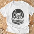 French Bulldog Reading Book Coffee Sky Glasses T-Shirt Gifts for Old Men French Bulldog Reading Book Coffee Sky Glasses T-Shirt Gifts for Old Men
