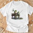 Frog Toad Fishing Vintage Classic Book Frog T-Shirt Gifts for Old Men Frog Toad Fishing Vintage Classic Book Frog T-Shirt Gifts for Old Men