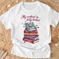 My Weekend Is Fully Booked Reading Quote Book Lover Humor T-Shirt Gifts for Old Men My Weekend Is Fully Booked Reading Quote Book Lover Humor T-Shirt Gifts for Old Men