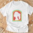 Girl Loves Books Reading Literature Read Book Lover Bookworm T-Shirt Gifts for Old Men
