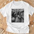 Girls Reading Books Book Lover Afro African Reader T-Shirt Gifts for Old Men