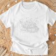 Grandma Est 2027 Best Chapter Yet Floral Book T-Shirt Gifts for Old Men Grandma Est 2027 Best Chapter Yet Floral Book T-Shirt Gifts for Old Men