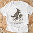 On My Way To Hoard Books And Cause Chaos T-Shirt Gifts for Old Men