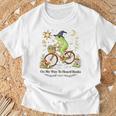 ON My Way To Hoard Books Cute Frog For Book Lovers T-Shirt Gifts for Old Men ON My Way To Hoard Books Cute Frog For Book Lovers T-Shirt Gifts for Old Men