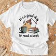 It's A Good Day To Read A Book T-Shirt Gifts for Old Men