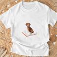 Just a Girl Loves Books And Dogs Reading Book T-Shirt Gifts for Old Men Just a Girl Loves Books And Dogs Reading Book T-Shirt Gifts for Old Men
