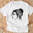 Just A Girl Who Loves Books Lady Library Women T-Shirt Gifts for Old Men Just A Girl Who Loves Books Lady Library Women T-Shirt Gifts for Old Men