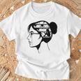 Just a Girl Who Loves Books Reading Silhouette Graphic T-Shirt Gifts for Old Men Just a Girl Who Loves Books Reading Silhouette Graphic T-Shirt Gifts for Old Men