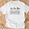 Just One More Chapter Book Reader And Reading Fan T-Shirt Gifts for Old Men Just One More Chapter Book Reader And Reading Fan T-Shirt Gifts for Old Men
