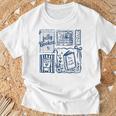 Just One More Chapter Books And Coffee T-Shirt Gifts for Old Men