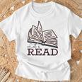 Let's Read Books T-Shirt Gifts for Old Men Let's Read Books T-Shirt Gifts for Old Men