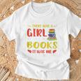 Library Book Lover Once Upon a Time a Girl Loved Books T-Shirt Gifts for Old Men Library Book Lover Once Upon a Time a Girl Loved Books T-Shirt Gifts for Old Men