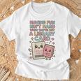 Library Card Shirt Reading Book Lovers For Reader Premium Tri-Blend T-Shirt Gifts for Old Men