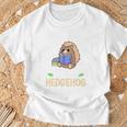 Life Is Better With A Hedgehog And Reading Books T-Shirt Gifts for Old Men Life Is Better With A Hedgehog And Reading Books T-Shirt Gifts for Old Men