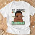 Lil Mr Kindergarten Prince Boys Melanin Boy Read Books T-Shirt Gifts for Old Men