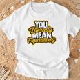 You Literally Mean Figuratively English Book Vocabulary T-Shirt Gifts for Old Men