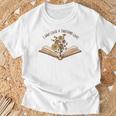 I Have Lived a Thousand Lives Reading Book Lover T-Shirt Gifts for Old Men