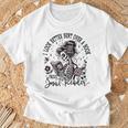 I Look Better Bent Over A Book Smut Reader Skeleton Women T-Shirt Gifts for Old Men I Look Better Bent Over A Book Smut Reader Skeleton Women T-Shirt Gifts for Old Men