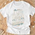 A Lot To Read At The Moment Retro Book Reader T-Shirt Gifts for Old Men