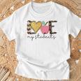 Love My Students Book Pencil Apple Back To School T-Shirt Gifts for Old Men Love My Students Book Pencil Apple Back To School T-Shirt Gifts for Old Men