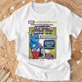 Marvel What If Captain Ameri-Cat Comic Book Cover T-Shirt Gifts for Old Men