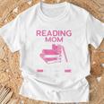 Never Mess With a Reading Mom Books Mother T-Shirt Gifts for Old Men