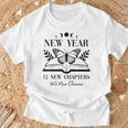 New Year 2026 Reading Book 12 New Chapters 365 New Chances T-Shirt Gifts for Old Men New Year 2026 Reading Book 12 New Chapters 365 New Chances T-Shirt Gifts for Old Men