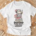 Opossum Book Lover Meme Kawaii Sarcastic Humor Women T-Shirt Gifts for Old Men