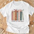 The Original Women Of The Bible Books Full Color T-Shirt Gifts for Old Men