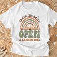 Read Banned Books Break The Rules Banned Books T-Shirt Gifts for Old Men