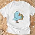 Read Mo Books Cute Bird Reading Kids Book Lover T-Shirt Gifts for Old Men Read Mo Books Cute Bird Reading Kids Book Lover T-Shirt Gifts for Old Men