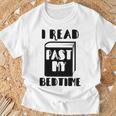 I Read Past My Bedtime Book Reader T-Shirt Gifts for Old Men I Read Past My Bedtime Book Reader T-Shirt Gifts for Old Men