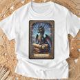 The Reader Dragon Fantasy Book Lover Tarot Card Premium Tri-Blend T-Shirt Gifts for Old Men