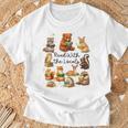 Reading Book Lover Bookish Camping Read With The Locals T-Shirt Gifts for Old Men
