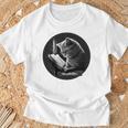 Reading Cat Book Lover Cat Lover Bookworm Cat Owner T-Shirt Gifts for Old Men Reading Cat Book Lover Cat Lover Bookworm Cat Owner T-Shirt Gifts for Old Men