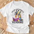 Reading Colors Our World Color Our World 2026 Reading Book Premium Tri-Blend T-Shirt Gifts for Old Men Reading Colors Our World Color Our World 2026 Reading Book Premium Tri-Blend T-Shirt Gifts for Old Men