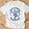 Reading Easily Distracted By Dragons & Books Lover Bookworm T-Shirt Gifts for Old Men Reading Easily Distracted By Dragons & Books Lover Bookworm T-Shirt Gifts for Old Men