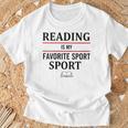 Reading Is My Favorite Sport Book Lover Saying Quote T-Shirt Gifts for Old Men Reading Is My Favorite Sport Book Lover Saying Quote T-Shirt Gifts for Old Men