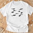 Reading Frenzy Shark Love Books Teacher Read TShirt T-Shirt Gifts for Old Men Reading Frenzy Shark Love Books Teacher Read TShirt T-Shirt Gifts for Old Men