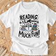 Reading Is Snow Much Fun Winter Bookworm Loves Reading Book T-Shirt Gifts for Old Men Reading Is Snow Much Fun Winter Bookworm Loves Reading Book T-Shirt Gifts for Old Men
