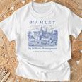 Shakespeare Hamlet Cute Book Lover Bookworm Drama Teacher Premium Tri-Blend T-Shirt Gifts for Old Men