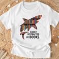 Shark Costume Teens Books Nerds Shark Stuffed Animal Sharks T-Shirt Gifts for Old Men Shark Costume Teens Books Nerds Shark Stuffed Animal Sharks T-Shirt Gifts for Old Men