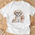Shih Tzu Treats Books And Coffee Shih-Tzu For Dog Moms Premium Tri-Blend T-Shirt Gifts for Old Men Shih Tzu Treats Books And Coffee Shih-Tzu For Dog Moms Premium Tri-Blend T-Shirt Gifts for Old Men